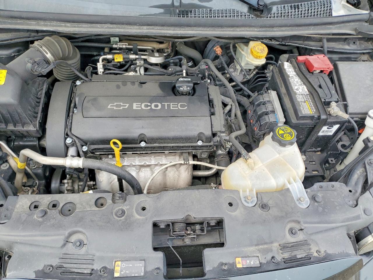 2015 Chevrolet Sonic Lt Черный vin: 1G1JC5SH7F4207393