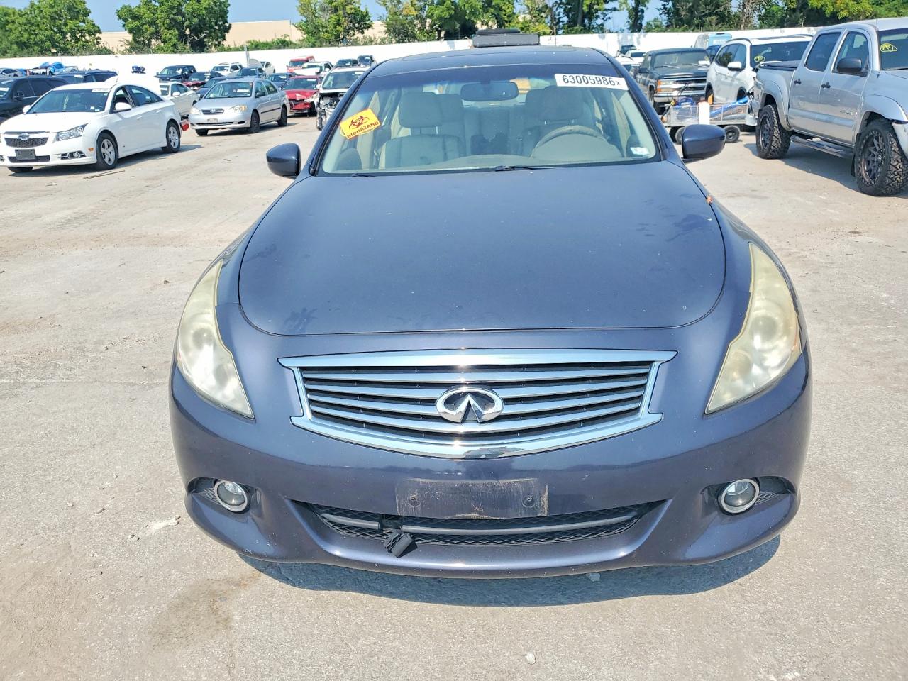 2012 Infiniti G37 Sedan X Gray vin: JN1CV6AR1CM670428