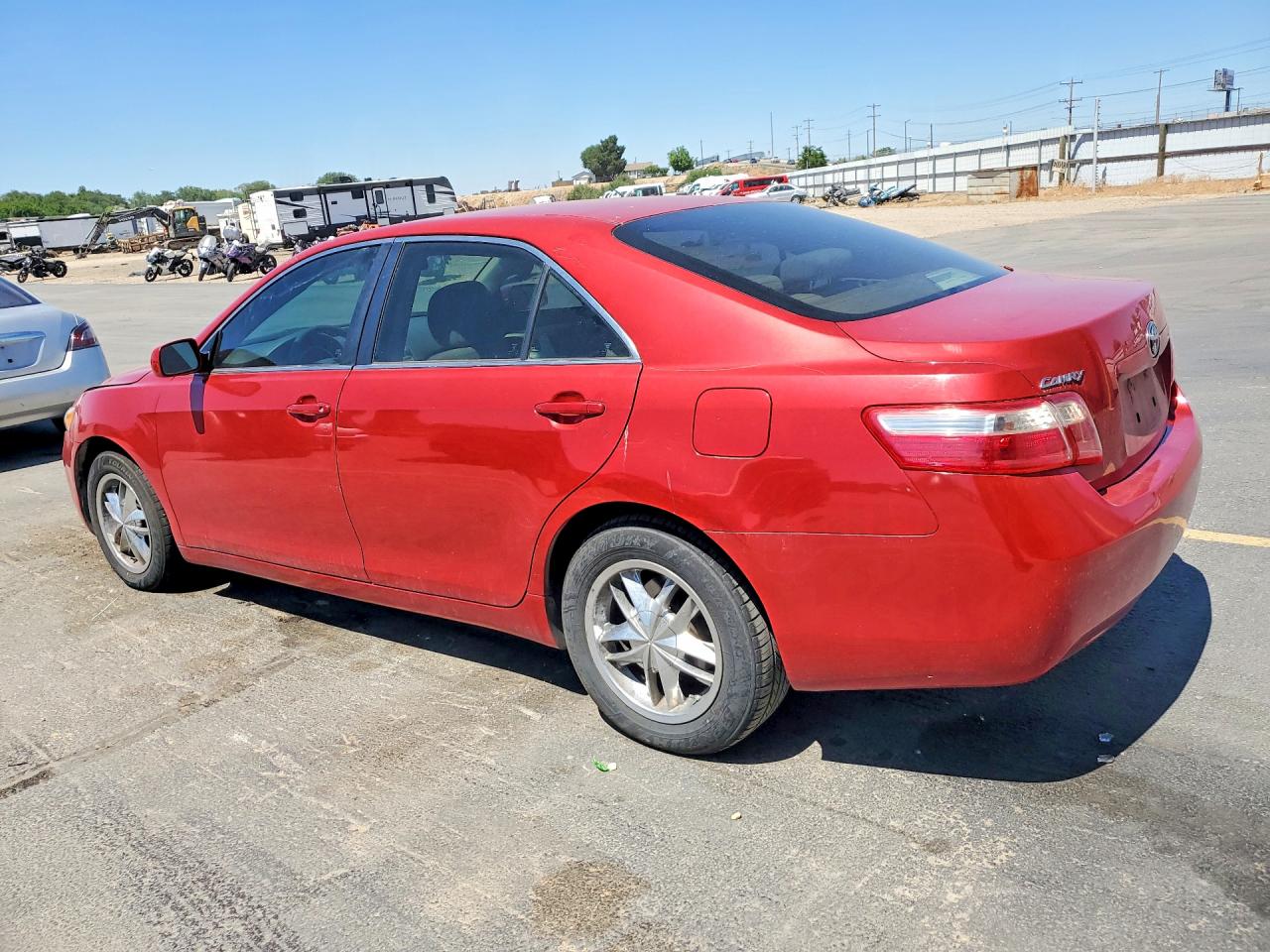 2009 Toyota Camry Le Красный vin: 4T1BE46K99U395954