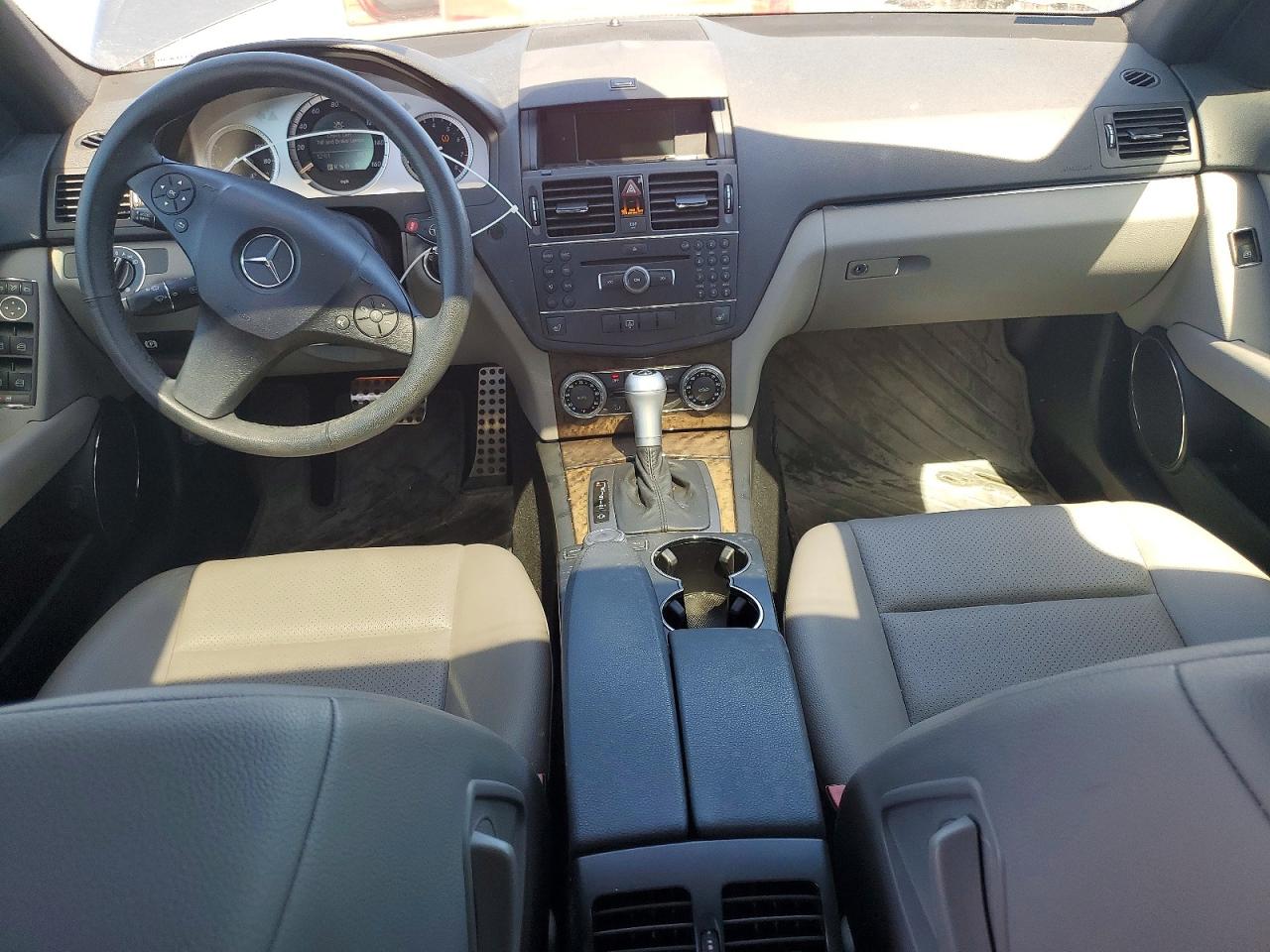 2008 Mercedes-benz C 350 Gray vin: WDDGF56X58F116307