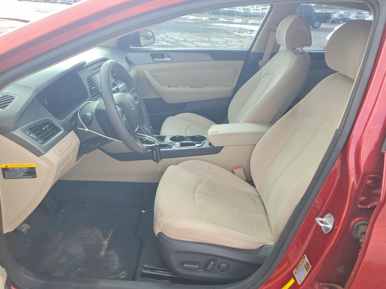 2015 Hyundai Sonata Se Maroon vin: 5NPE24AF9FH163400
