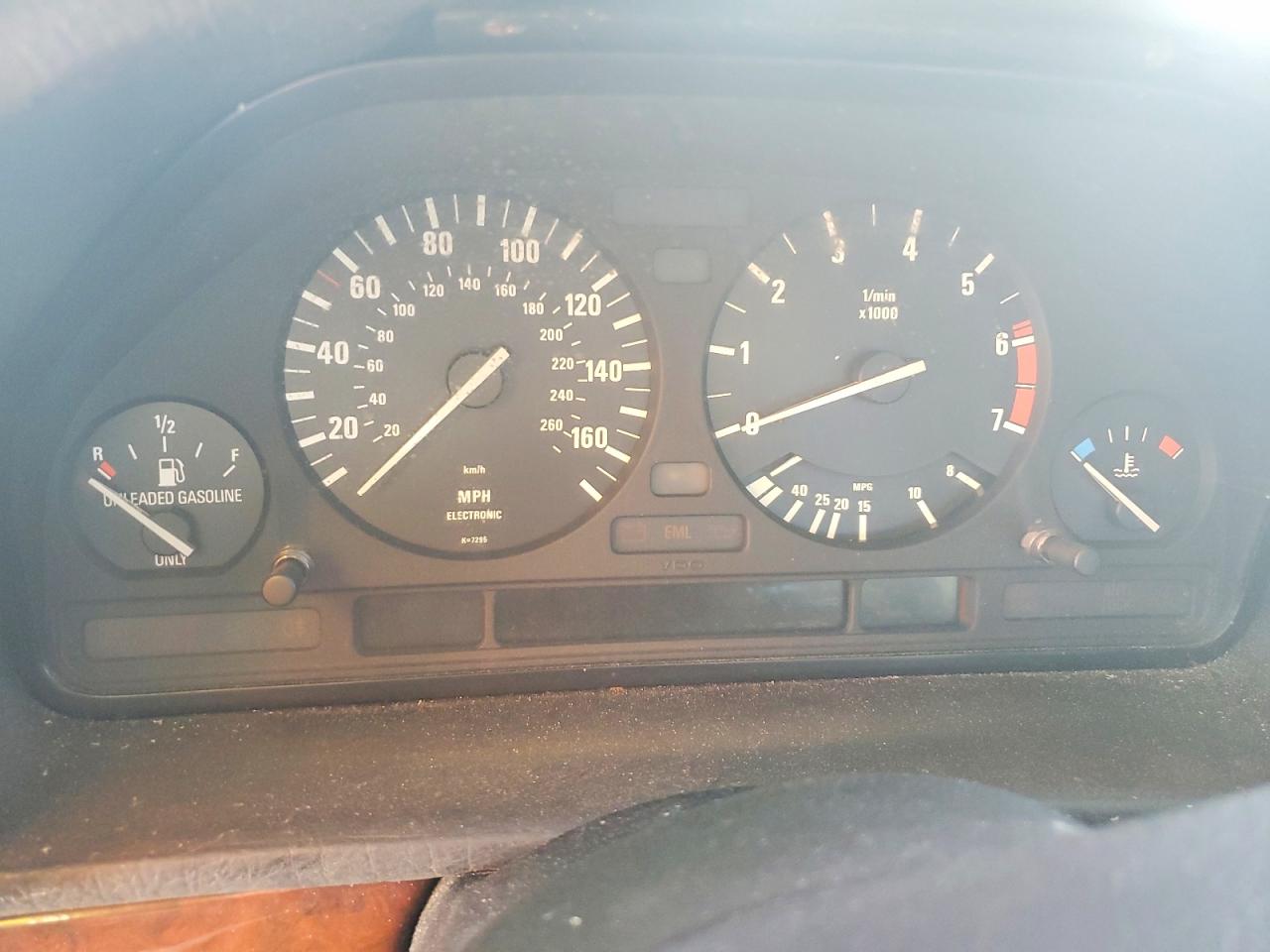 1988 Bmw 750 Il Black vin: WBAGC831XJ2767947