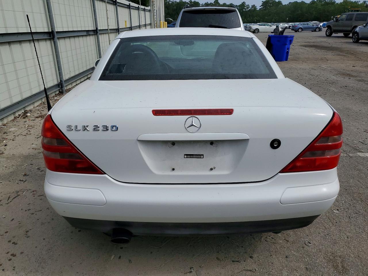 1998 Mercedes-benz Slk 230 Kompressor Белый vin: WDBKK47F1WF056814