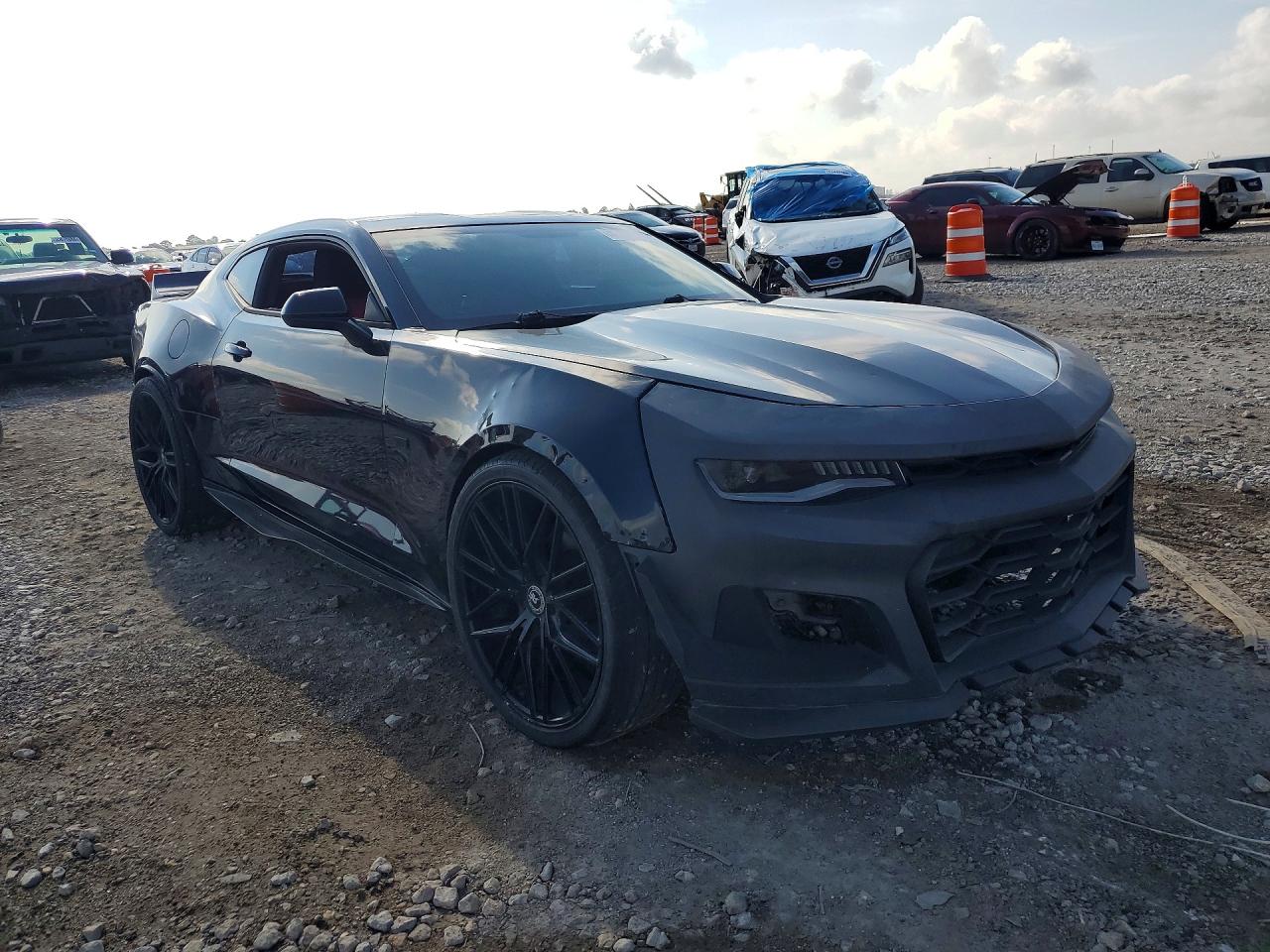 2017 Chevrolet Camaro Lt Black vin: 1G1FB1RS9H0132306