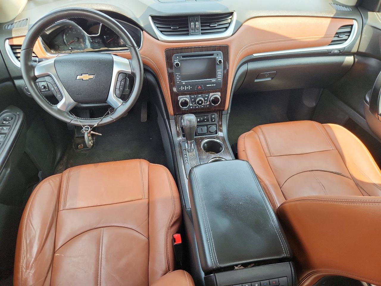 2015 Chevrolet Traverse Lt Maroon vin: 1GNKVHKD7FJ215247