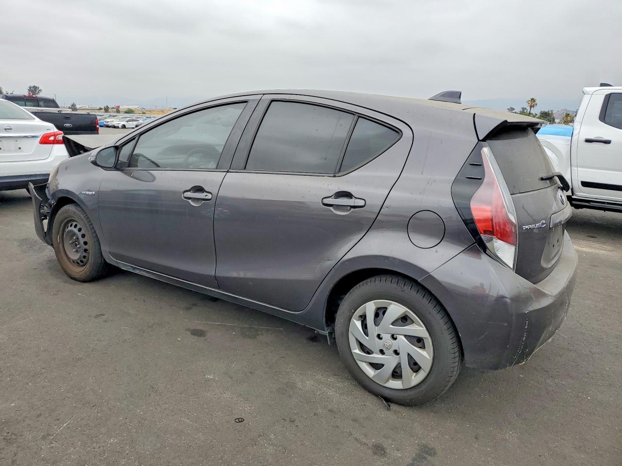2015 Toyota Prius C One Gray vin: JTDKDTB38F1101800