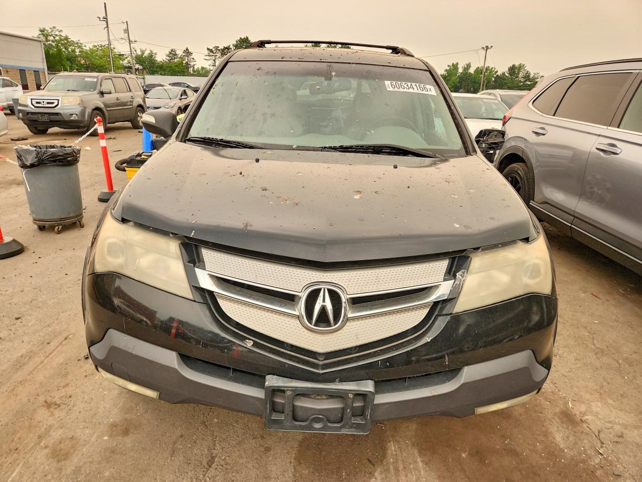 2008 Acura Mdx Black vin: 2HNYD282X8H515288