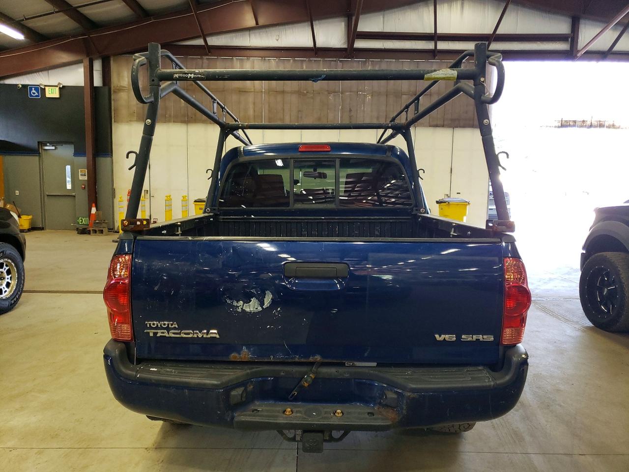 2008 Toyota Tacoma Double Cab Blue vin: 5TELU42N38Z519203
