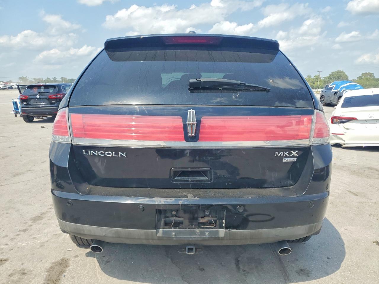 2008 Lincoln Mkx Черный vin: 2LMDU88C58BJ02925