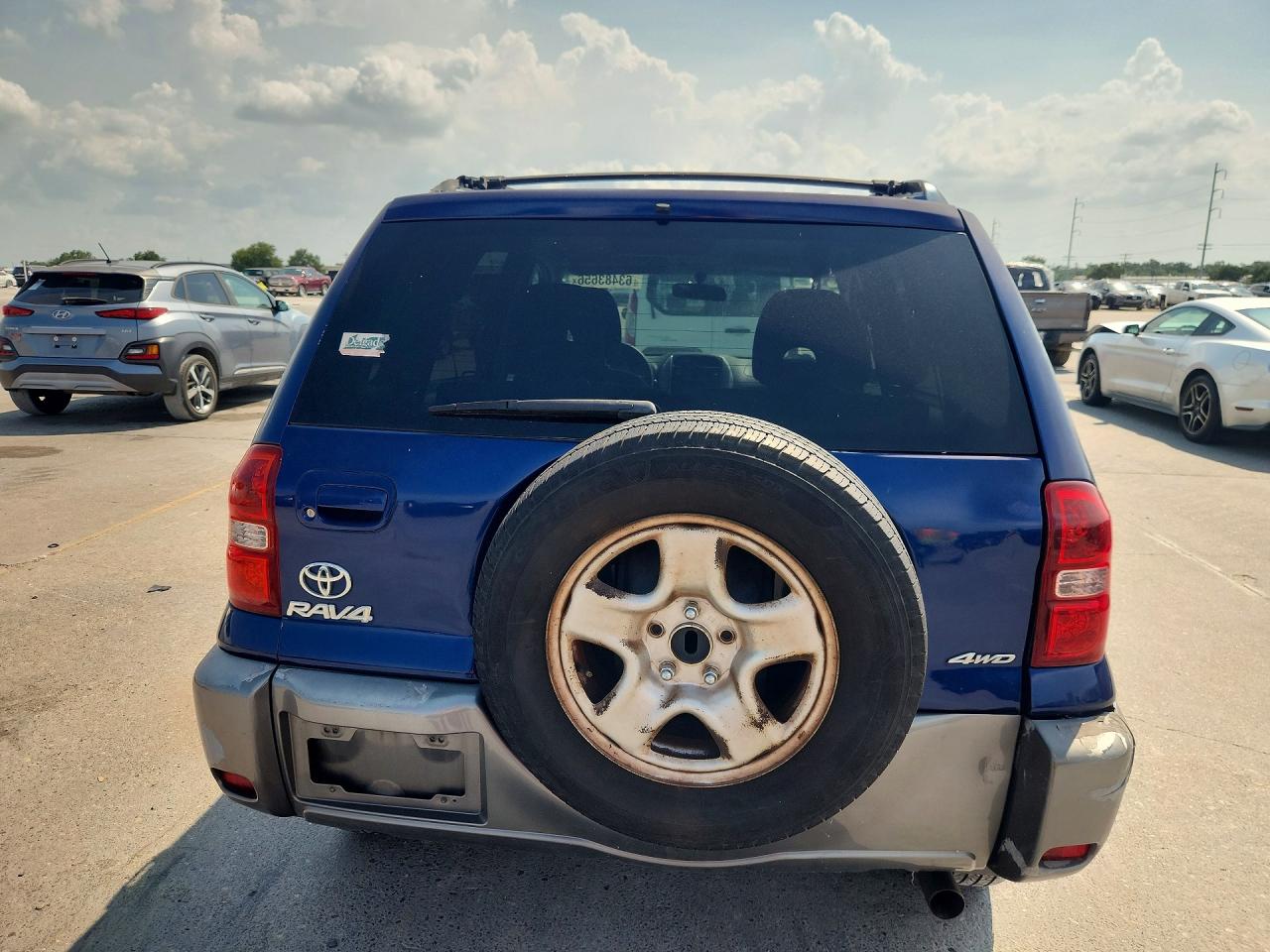 2005 Toyota Rav4 Base Blue vin: JTEHD20V856023184