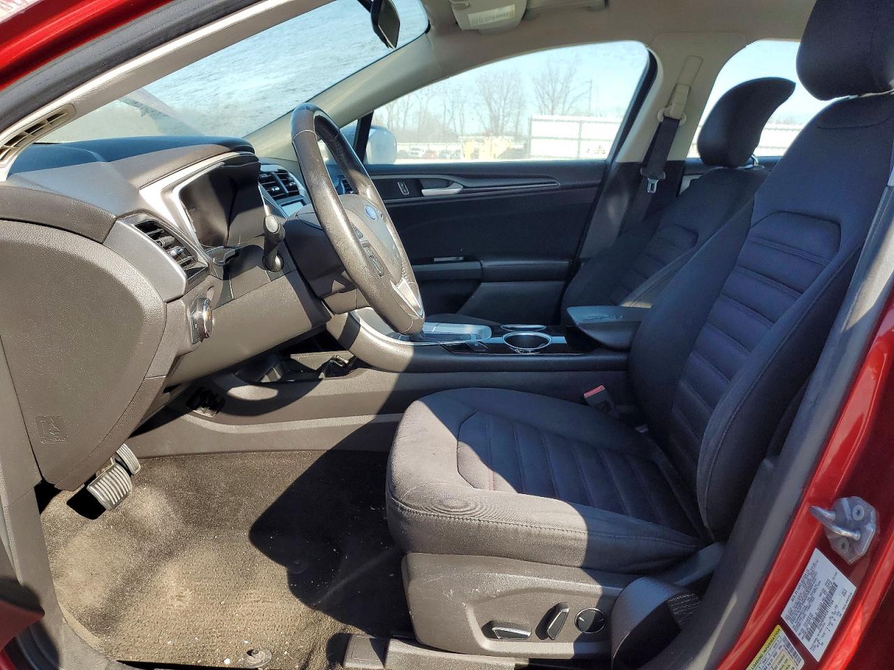 2013 Ford Fusion Se Red vin: 3FA6P0HR9DR119766
