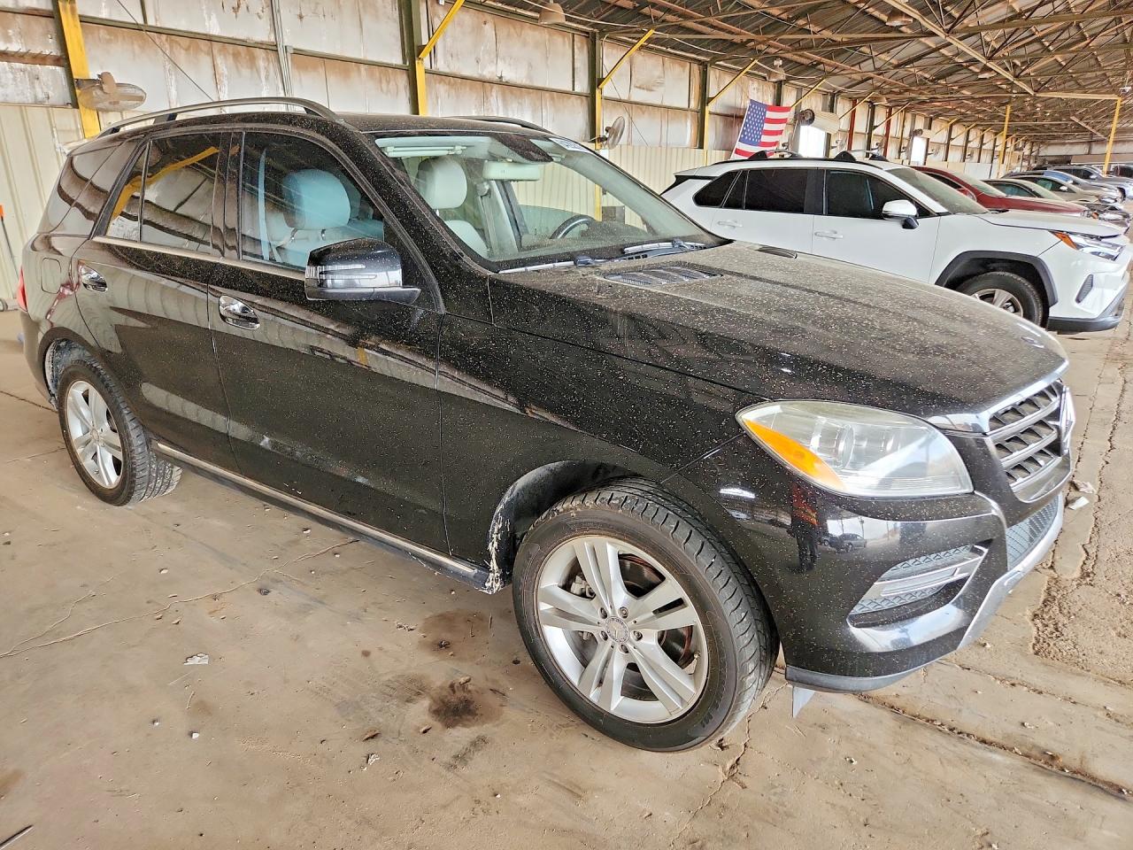 2015 Mercedes-benz Ml 350 Черный vin: 4JGDA5JB8FA530839