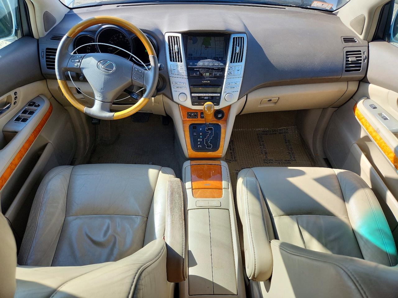 2008 Lexus Rx 350 White vin: 2T2HK31U98C094845