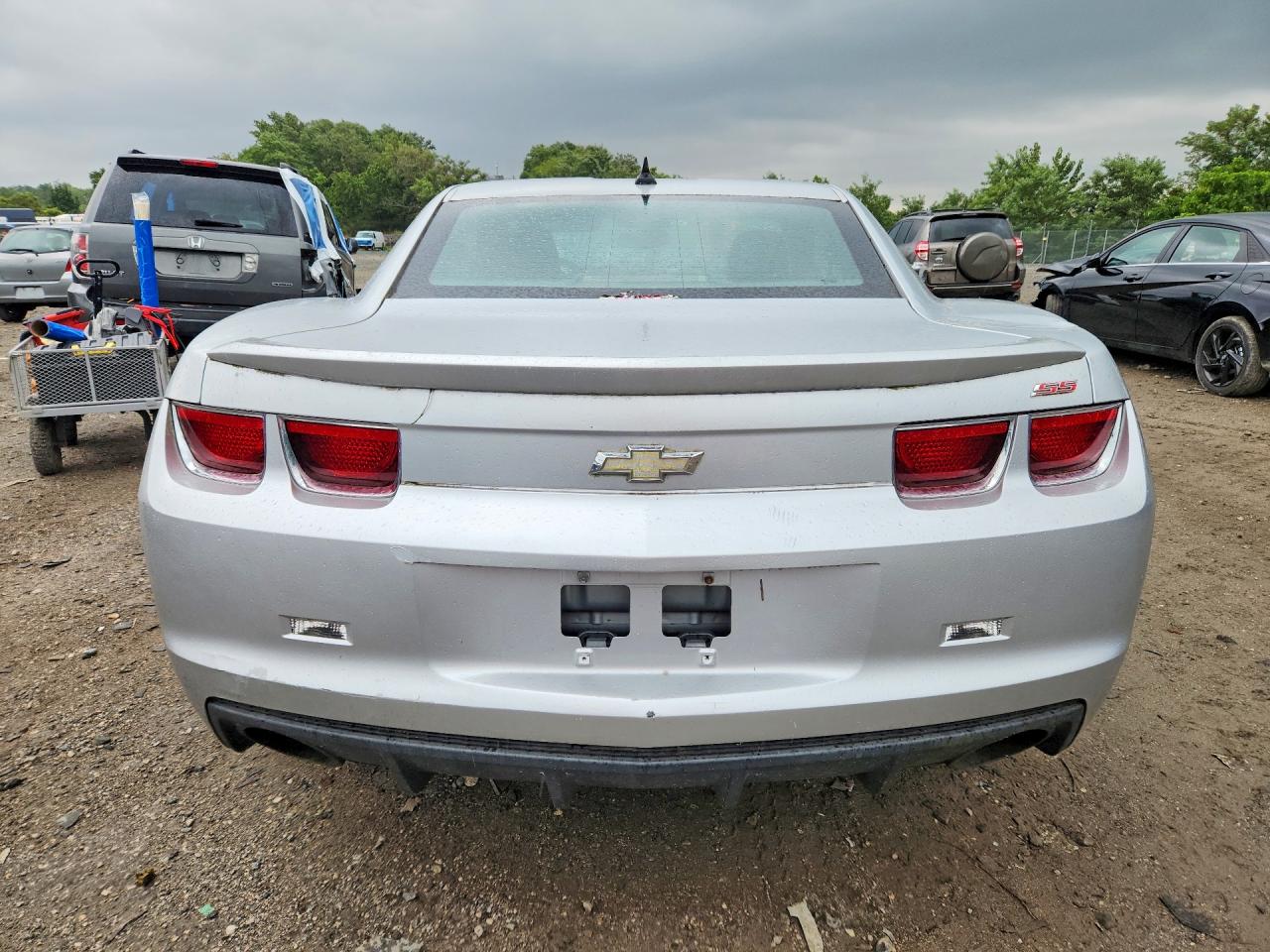 2010 Chevrolet Camaro Ss Серебряный vin: 2G1FS1EW7A9227709