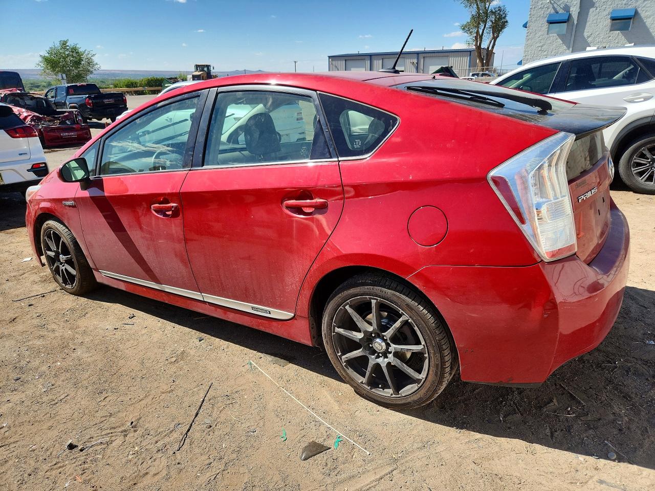 2011 Toyota Prius Five Red vin: JTDKN3DU0B0318485