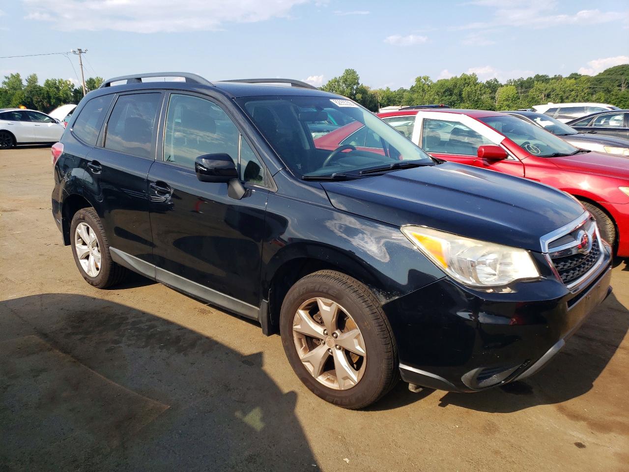 2014 Subaru Forester 2.5i Premium Black vin: JF2SJAEC0EH428224
