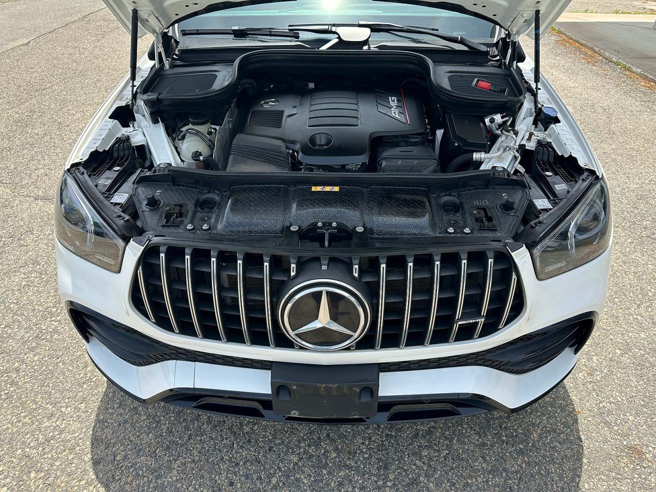 2023 Mercedes-benz Gle Coupe Amg 53 4matic Белый vin: 4JGFD6BB6PA838100