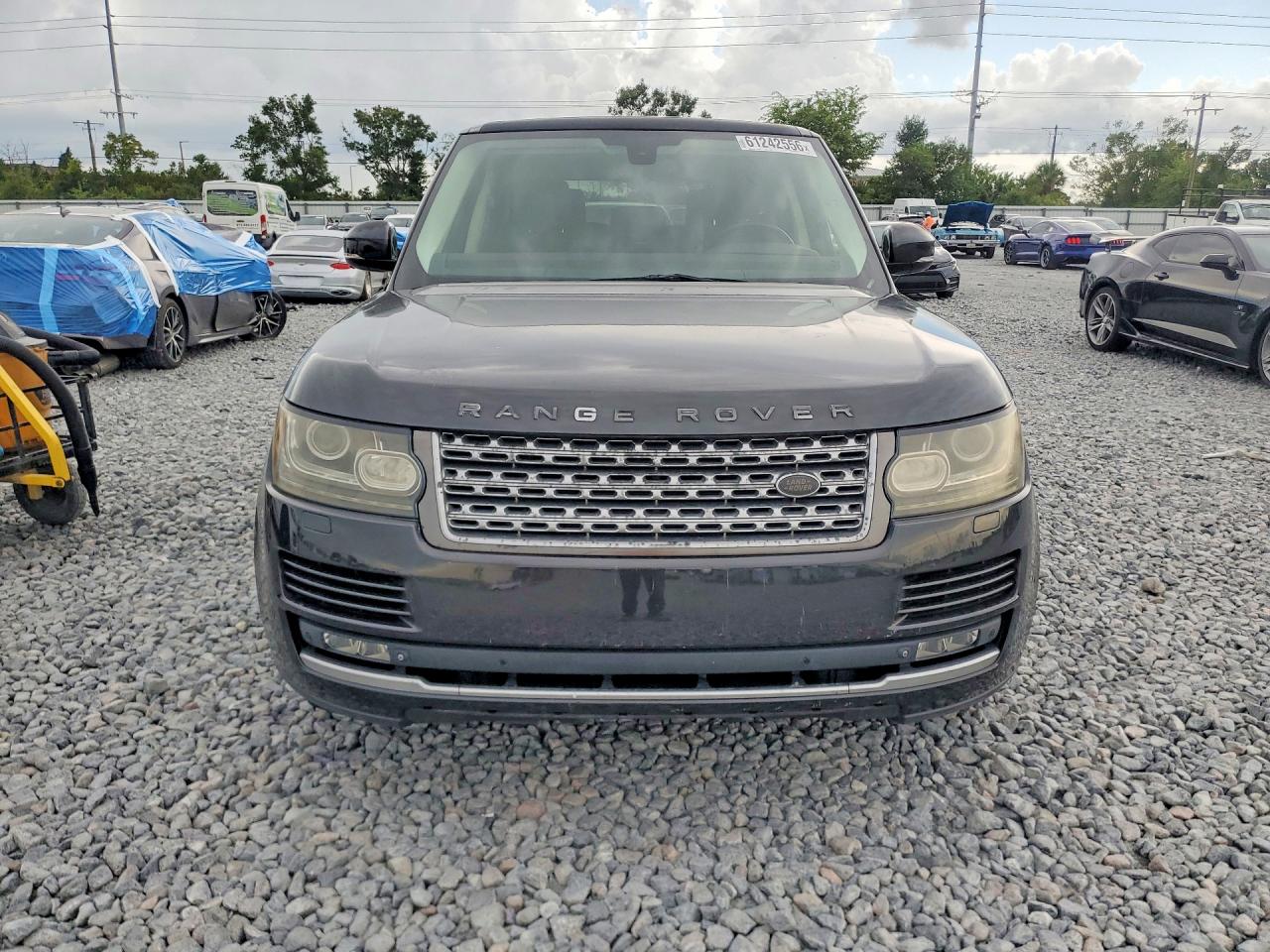 2014 Land Rover Range Rover Hse Black vin: SALGS2WF3EA176129