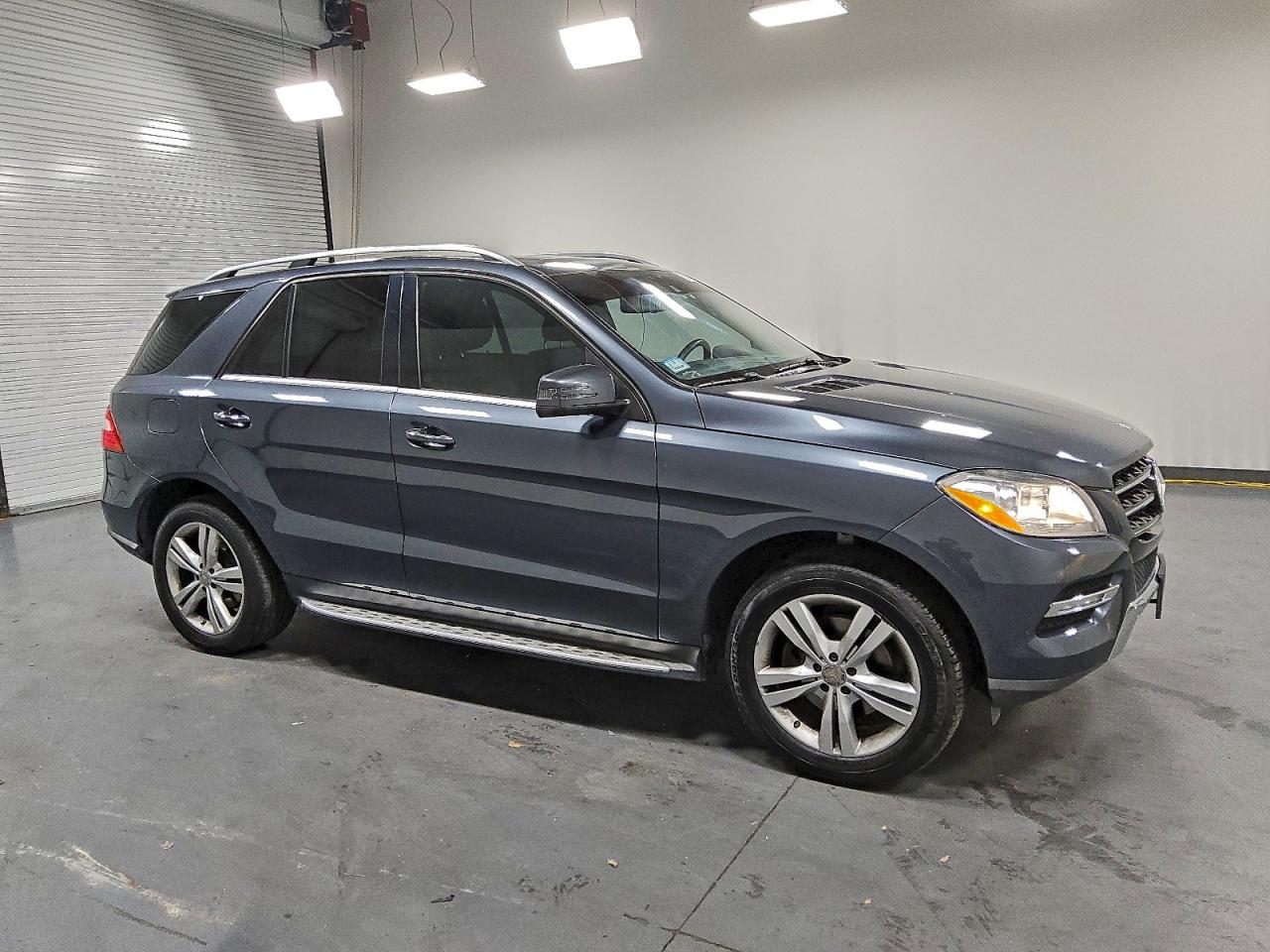 2015 Mercedes-benz Ml 350 4matic Gray vin: 4JGDA5HB9FA593423