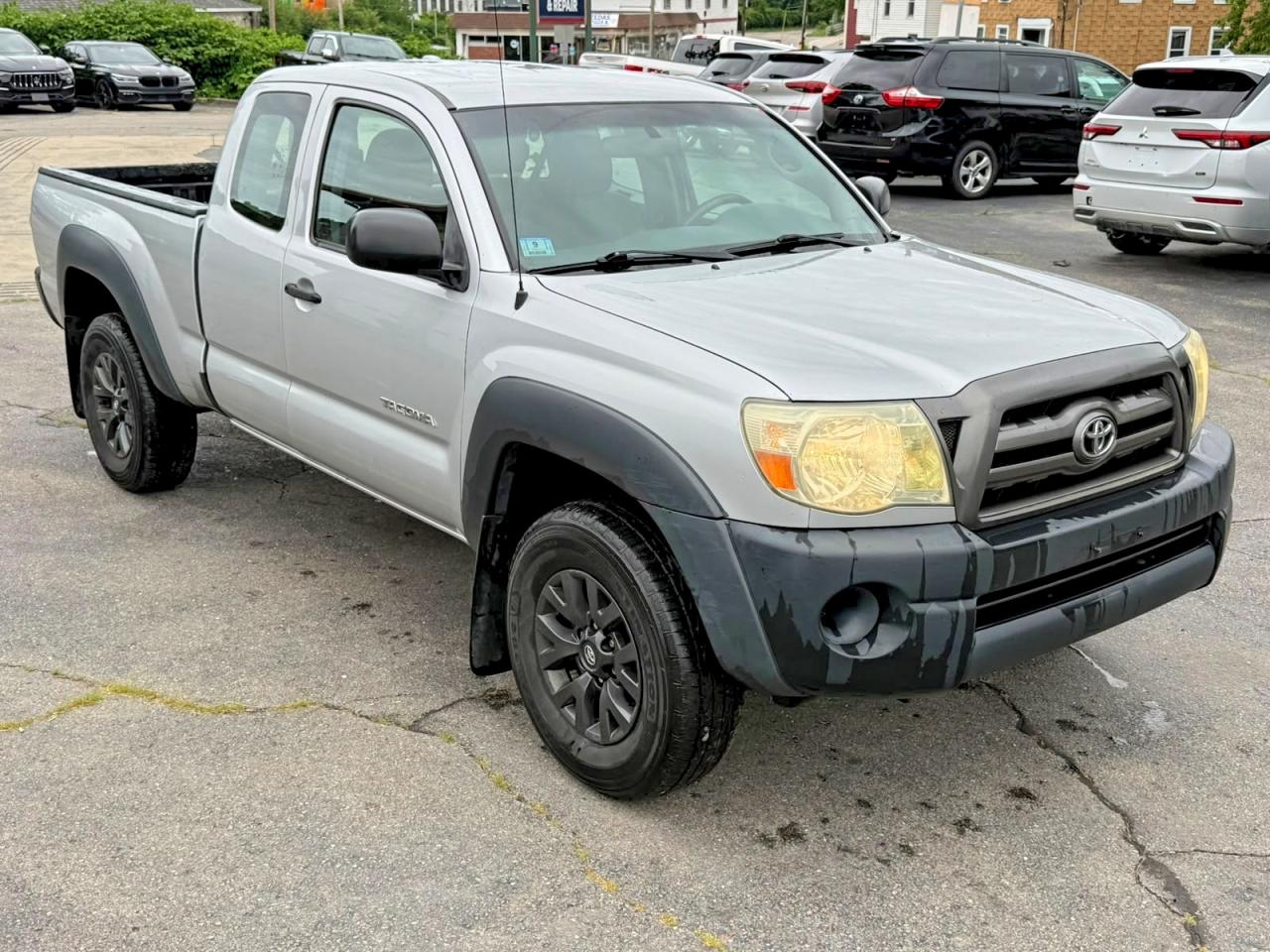 2010 Toyota Tacoma Access Cab Gray vin: 5TEUX4EN8AZ709981
