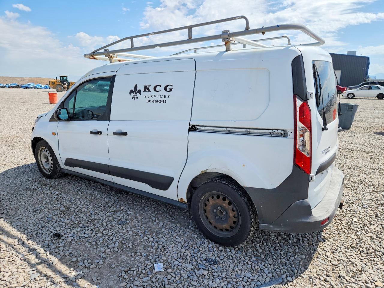 2015 Ford Transit Connect Xl White vin: NM0LS7EX1F1191000