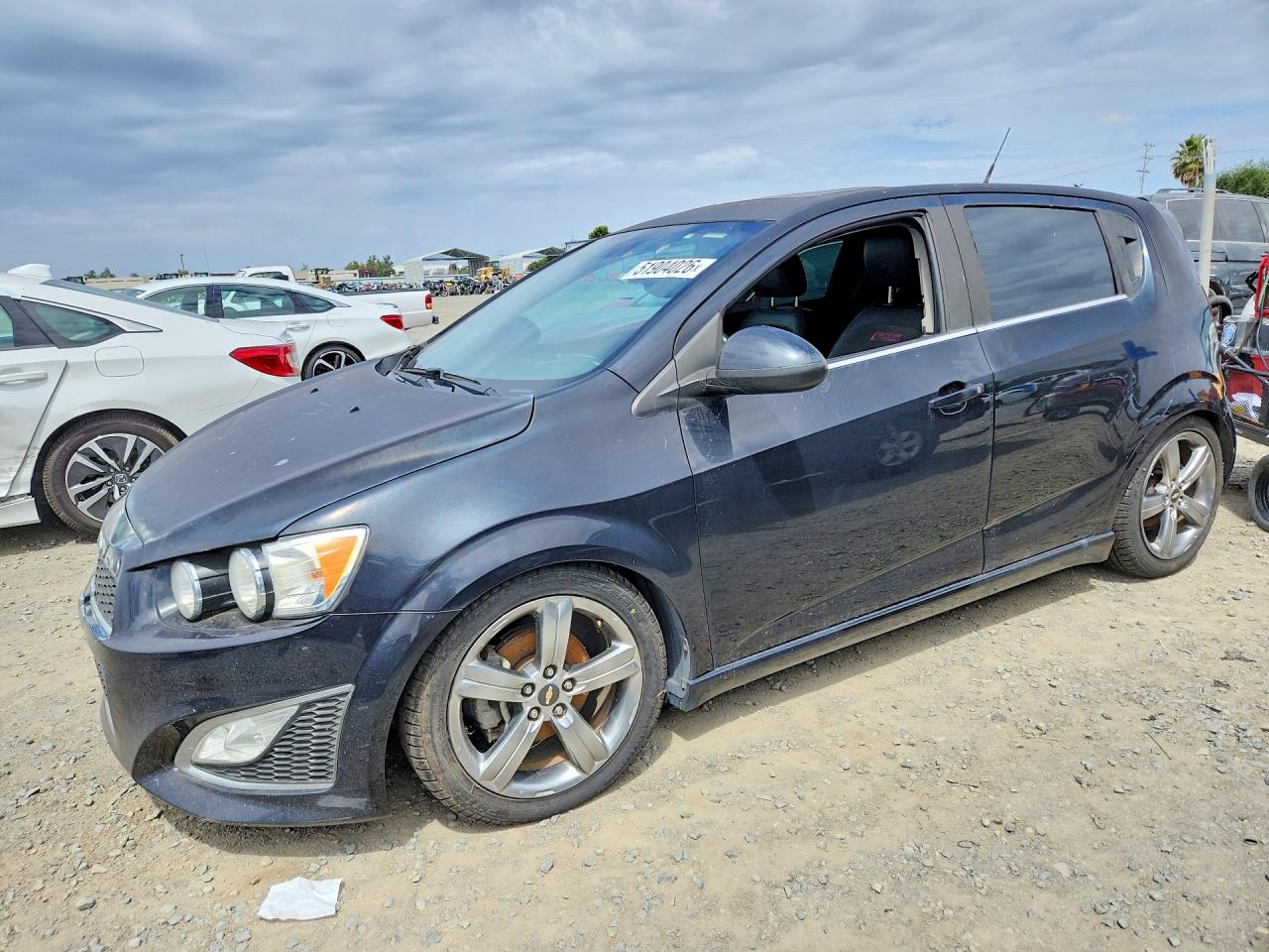 2013 Chevrolet Sonic Rs Black vin: 1G1JH6SB3D4152960