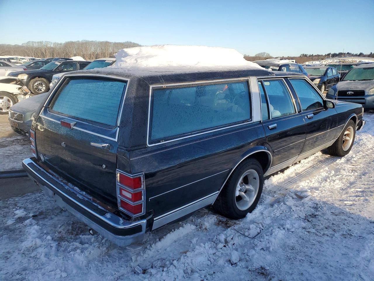1988 Chevrolet Caprice Classic Black vin: 1G1BN81Y9JR181506