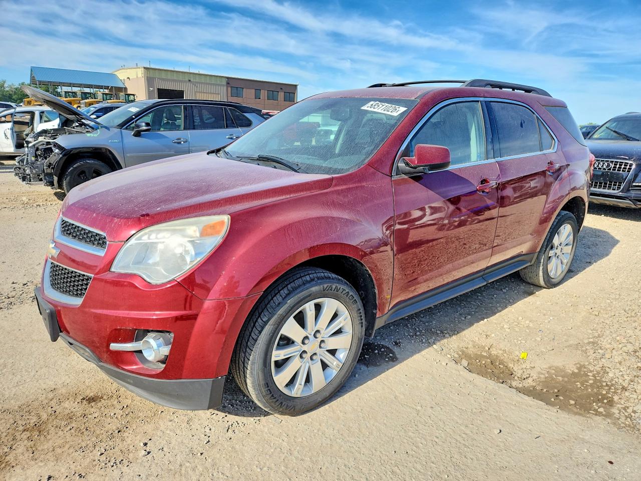 2011 Chevrolet Equinox Lt Maroon vin: 2CNALPEC7B6338508