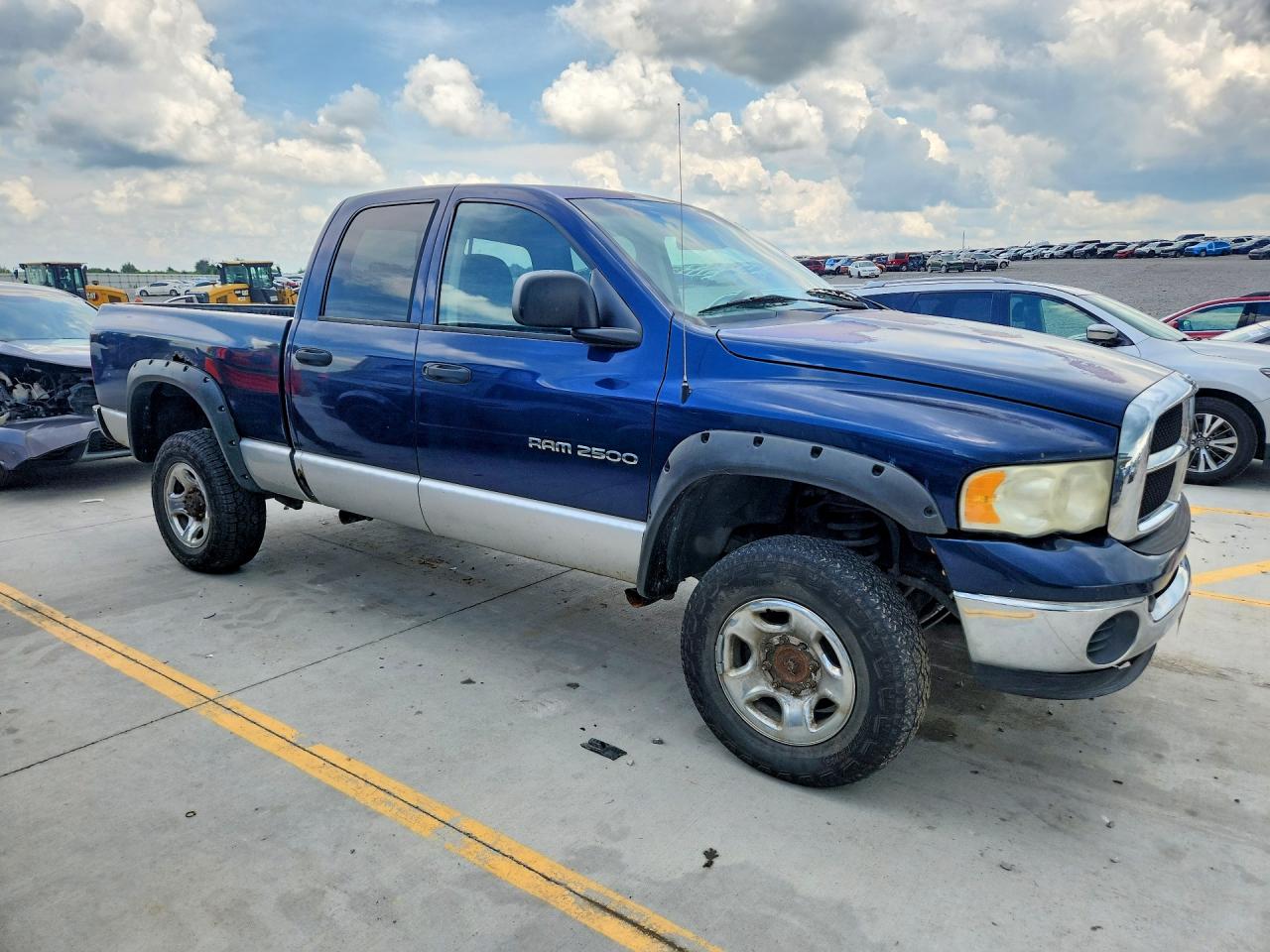 2003 Dodge Ram 2500 St Blue vin: 3D7KU28D33G834107