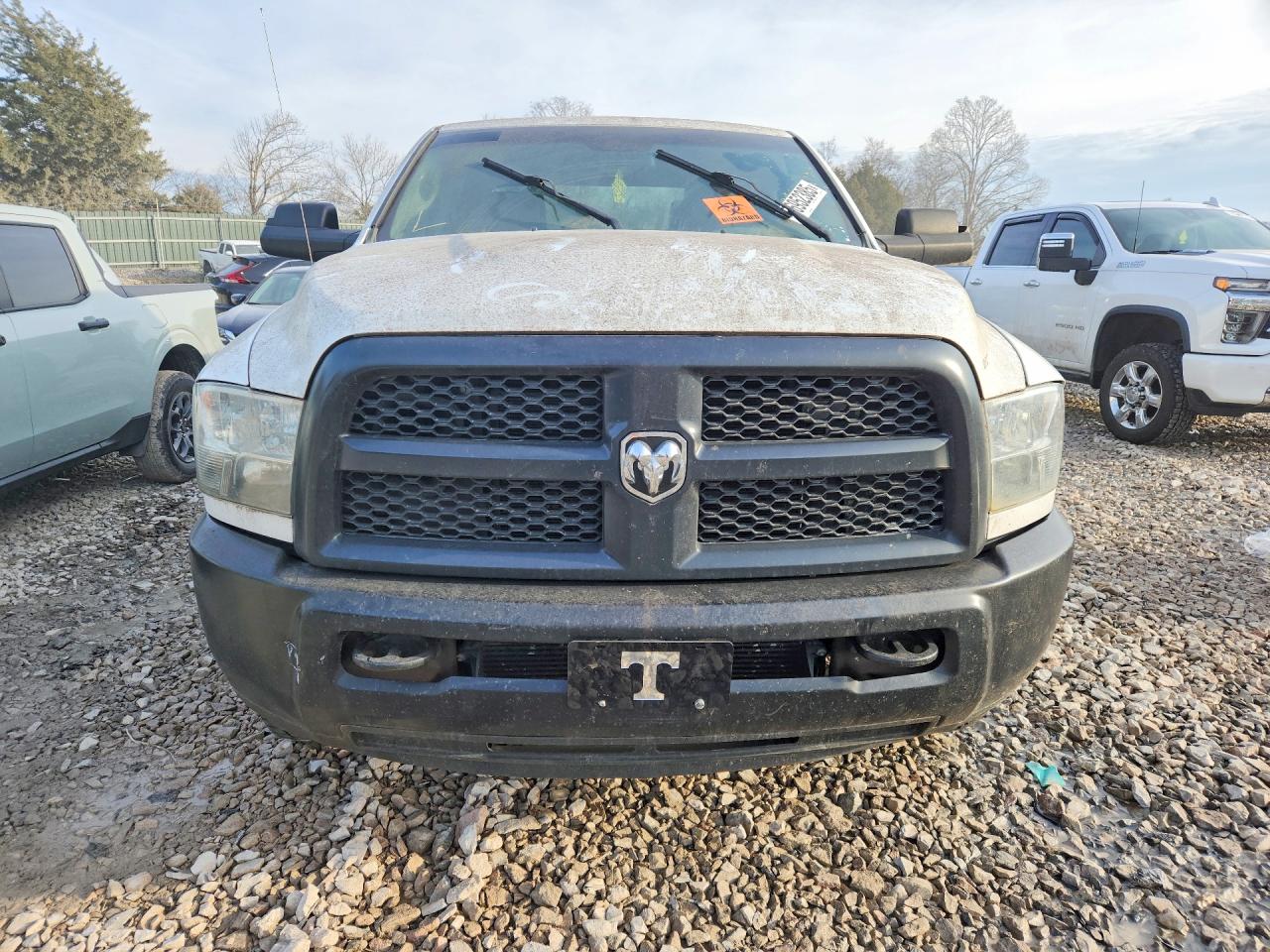 2014 Ram 2500 St Белый vin: 3C6UR4HL8EG318231