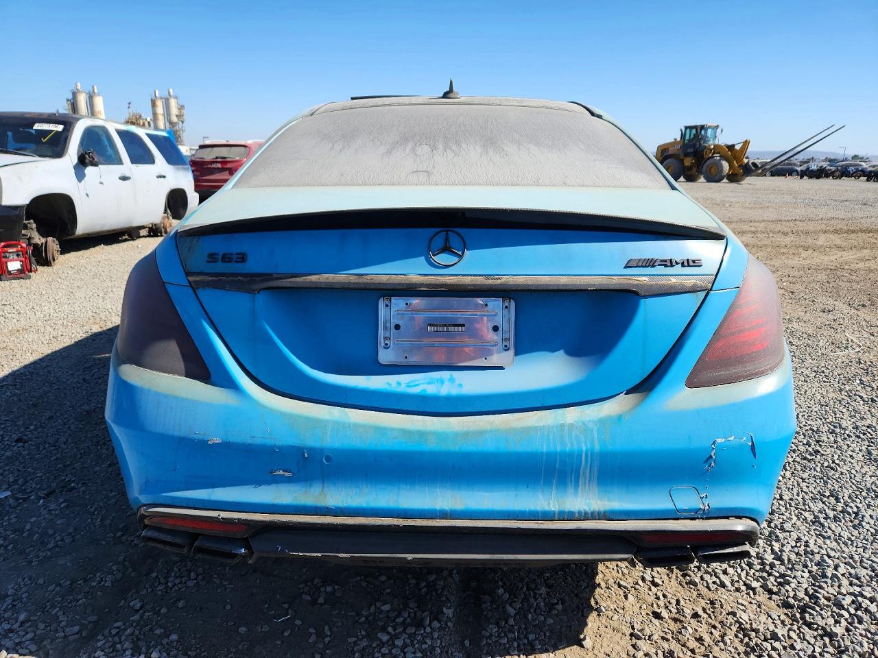 2015 Mercedes-benz S 63 Amg Blue vin: WDDUG7JB0FA119214