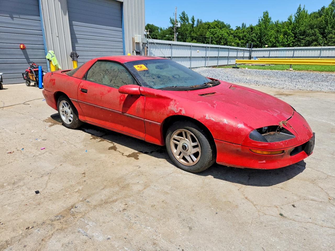 1995 Chevrolet Camaro Red vin: 2G1FP22S9S2104111