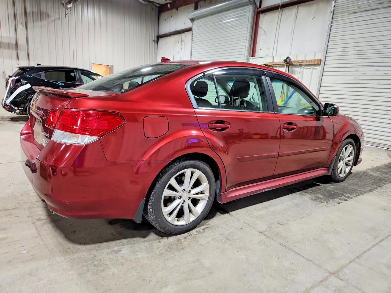 2014 Subaru Legacy 3.6r Limited Red vin: 4S3BMDM61E2022202