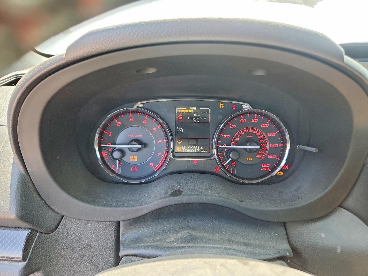 2015 Subaru Wrx Silver vin: JF1VA1A66F9825627