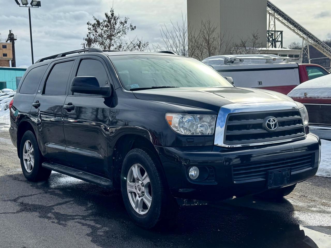 2012 Toyota Sequoia Sr5 Серый vin: 5TDBM5G17CS002449