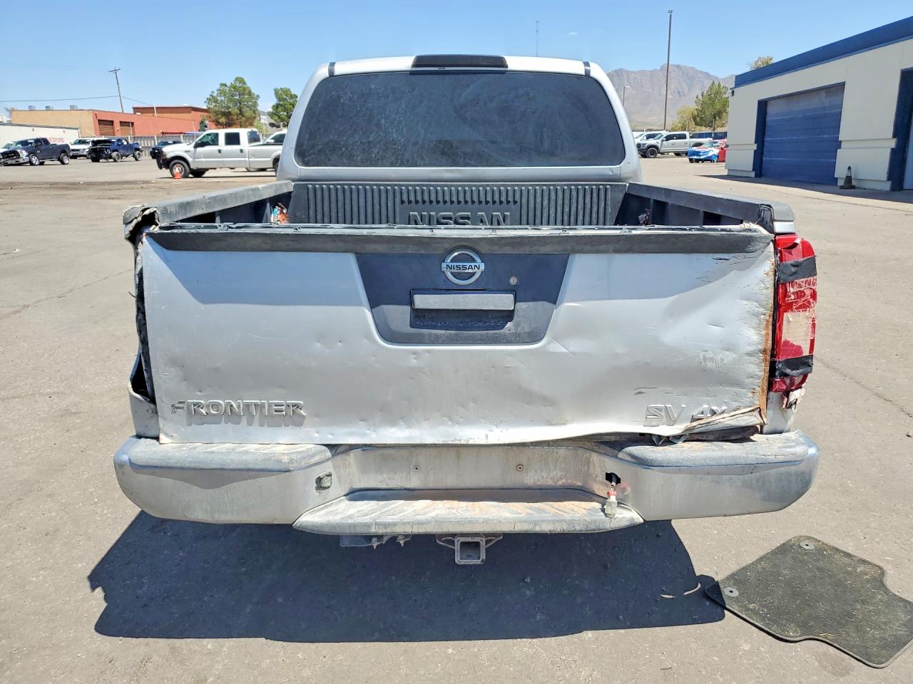 2013 Nissan Frontier S Silver vin: 1N6AD0EV9DN714079