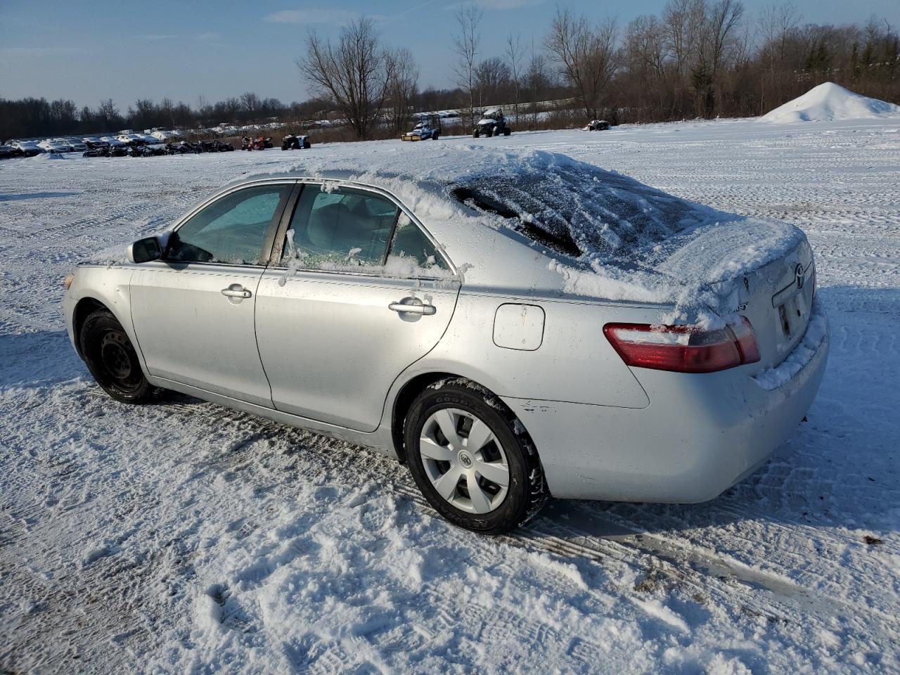 2007 Toyota Camry Серебряный vin: 4T1BE46K27U569568
