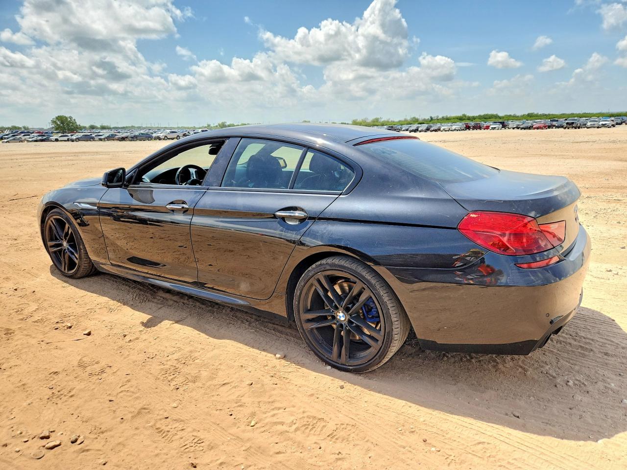 2014 Bmw 650 I Gran Coupe Black vin: WBA6B2C52ED129085