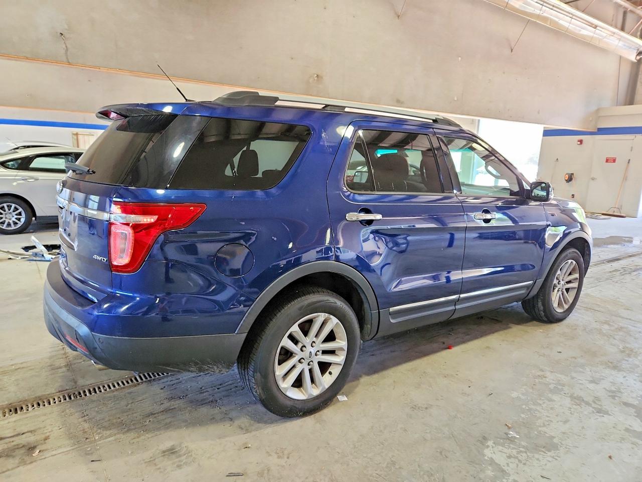 2012 Ford Explorer Xlt Синий vin: 1FMHK8D84CGA55098