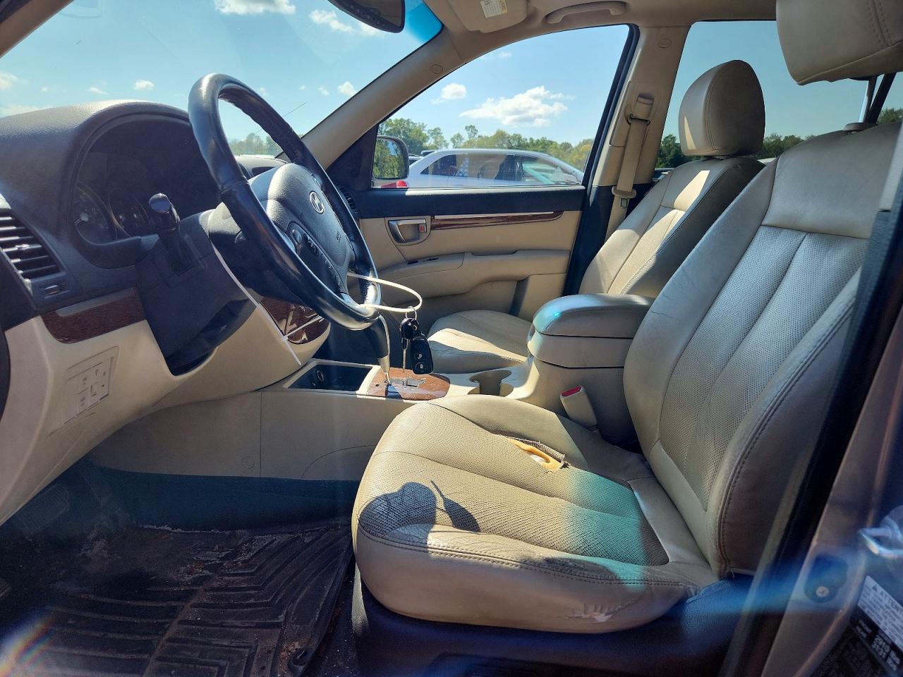 2008 Hyundai Santa Fe Se Gray vin: 5NMSH73E98H172069