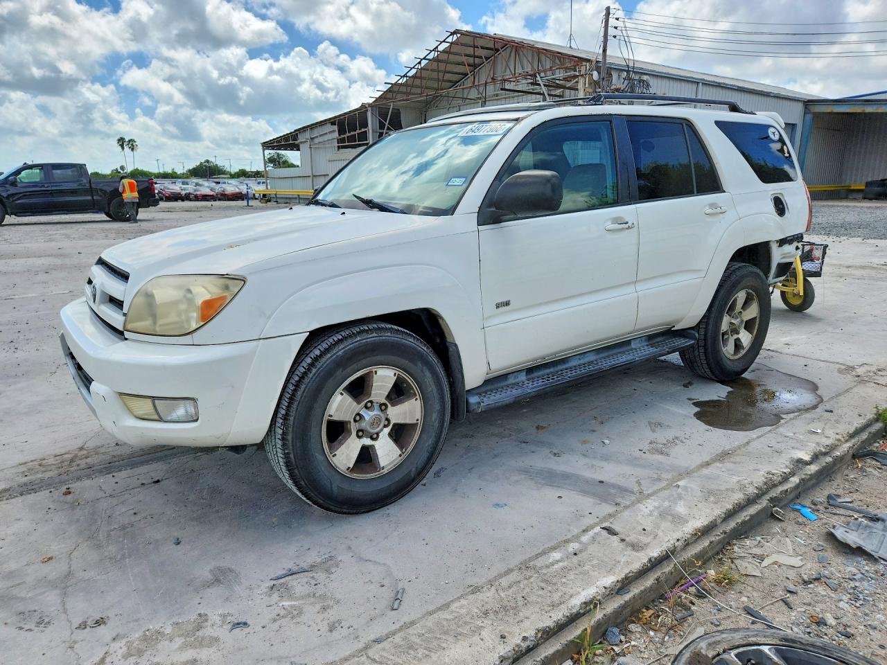 2004 Toyota 4runner Sr5 White vin: JTEZU14RX40020865