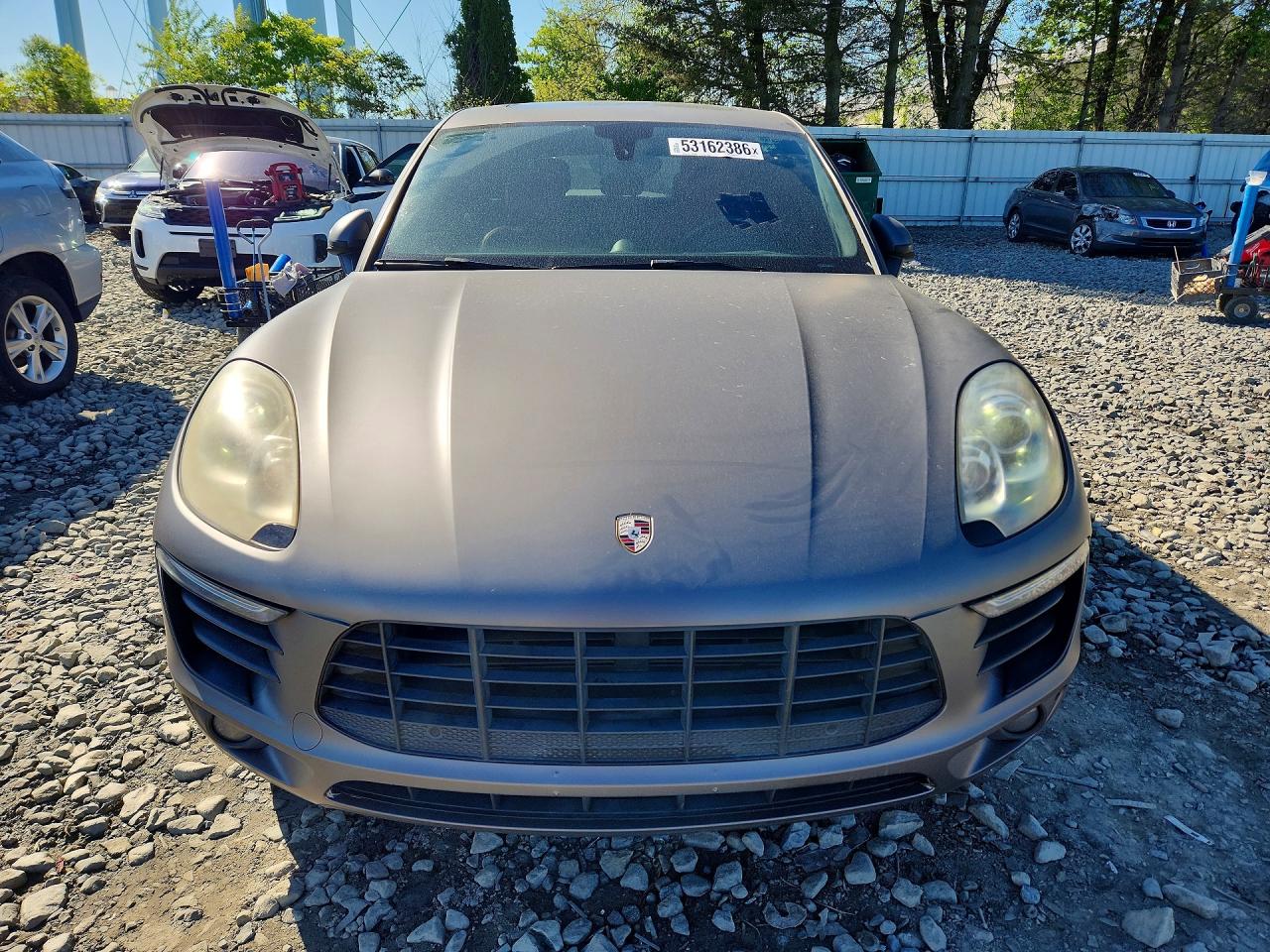 2015 Porsche Macan S Gray vin: WP1AB2A51FLB60141