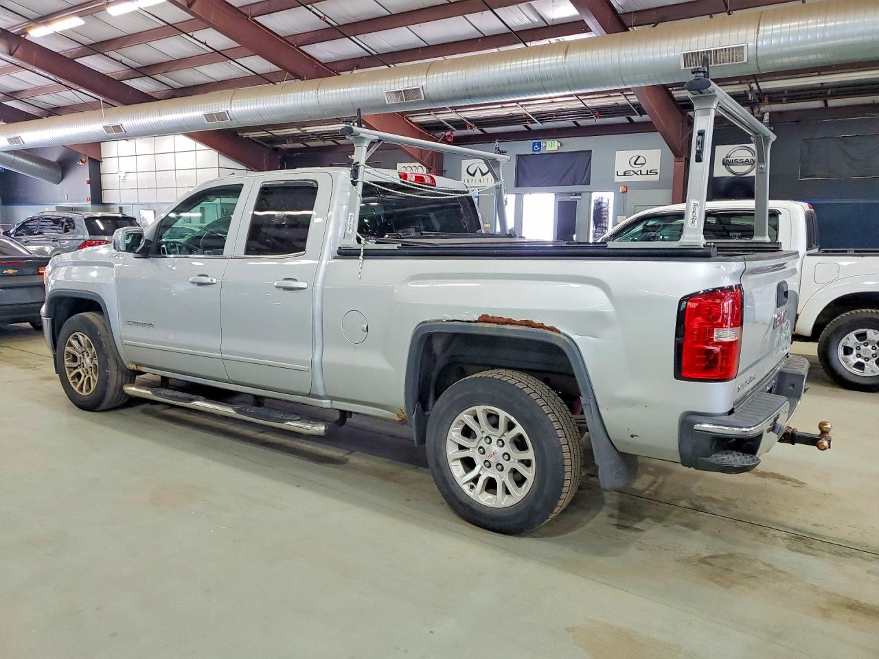 2014 Gmc Sierra K1500 Sle Silver vin: 1GTV2UEC4EZ223381
