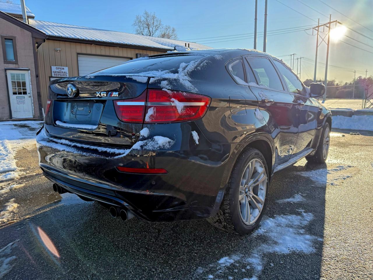 2014 Bmw X6 M Черный vin: 5YMGZ0C56E0C40215