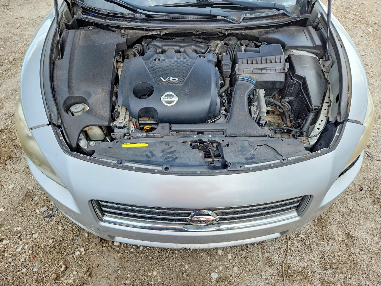 2014 Nissan Maxima 3.5 S Silver vin: 1N4AA5APXEC492221