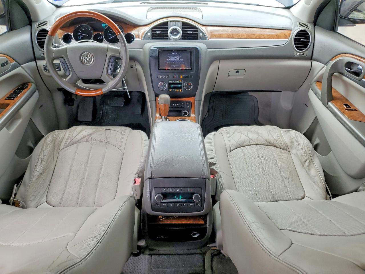 2011 Buick Enclave Cxl Gray vin: 5GAKRCED5BJ260128