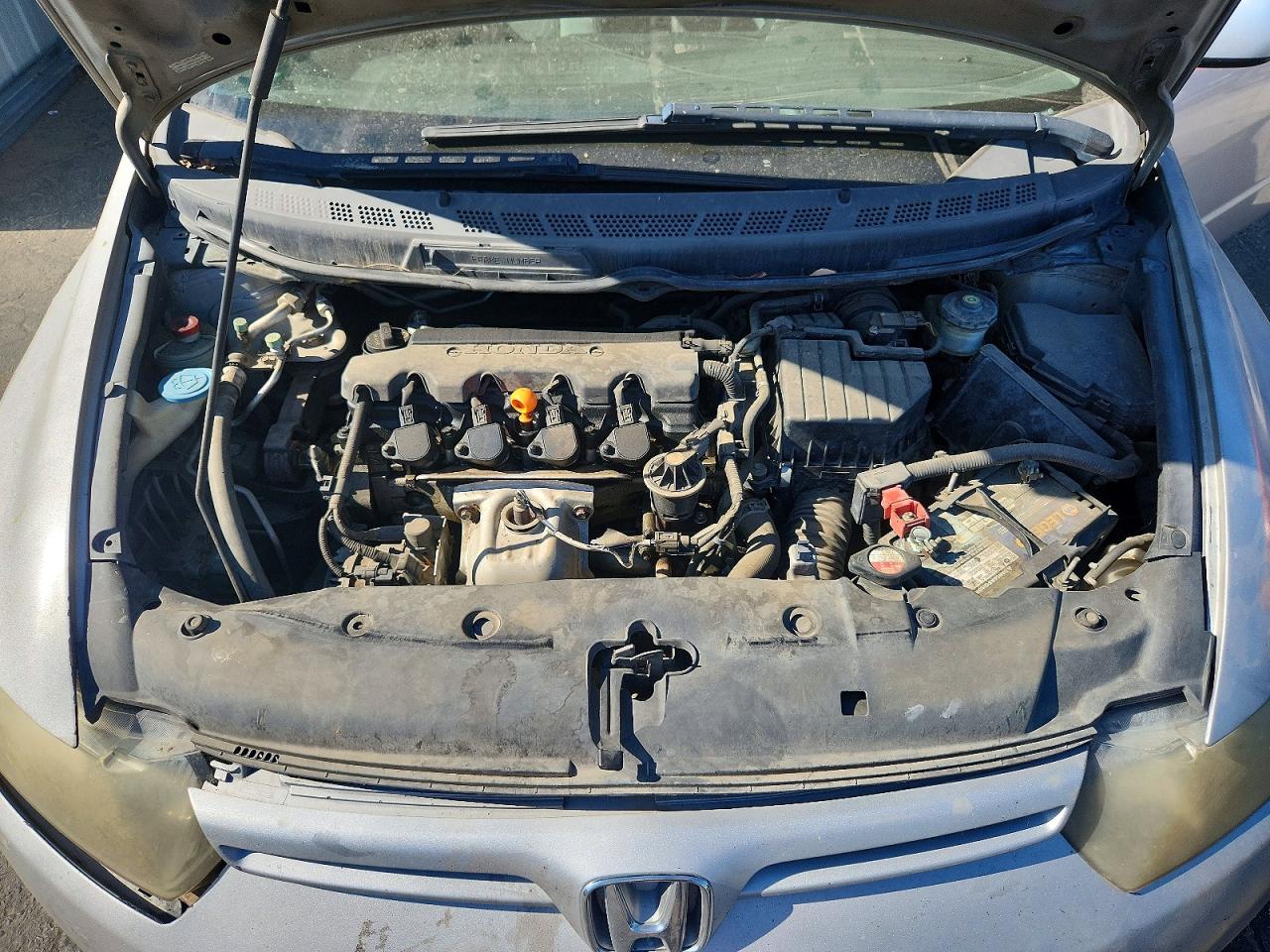 2008 Honda Civic Ex Silver vin: 2HGFG12878H563120