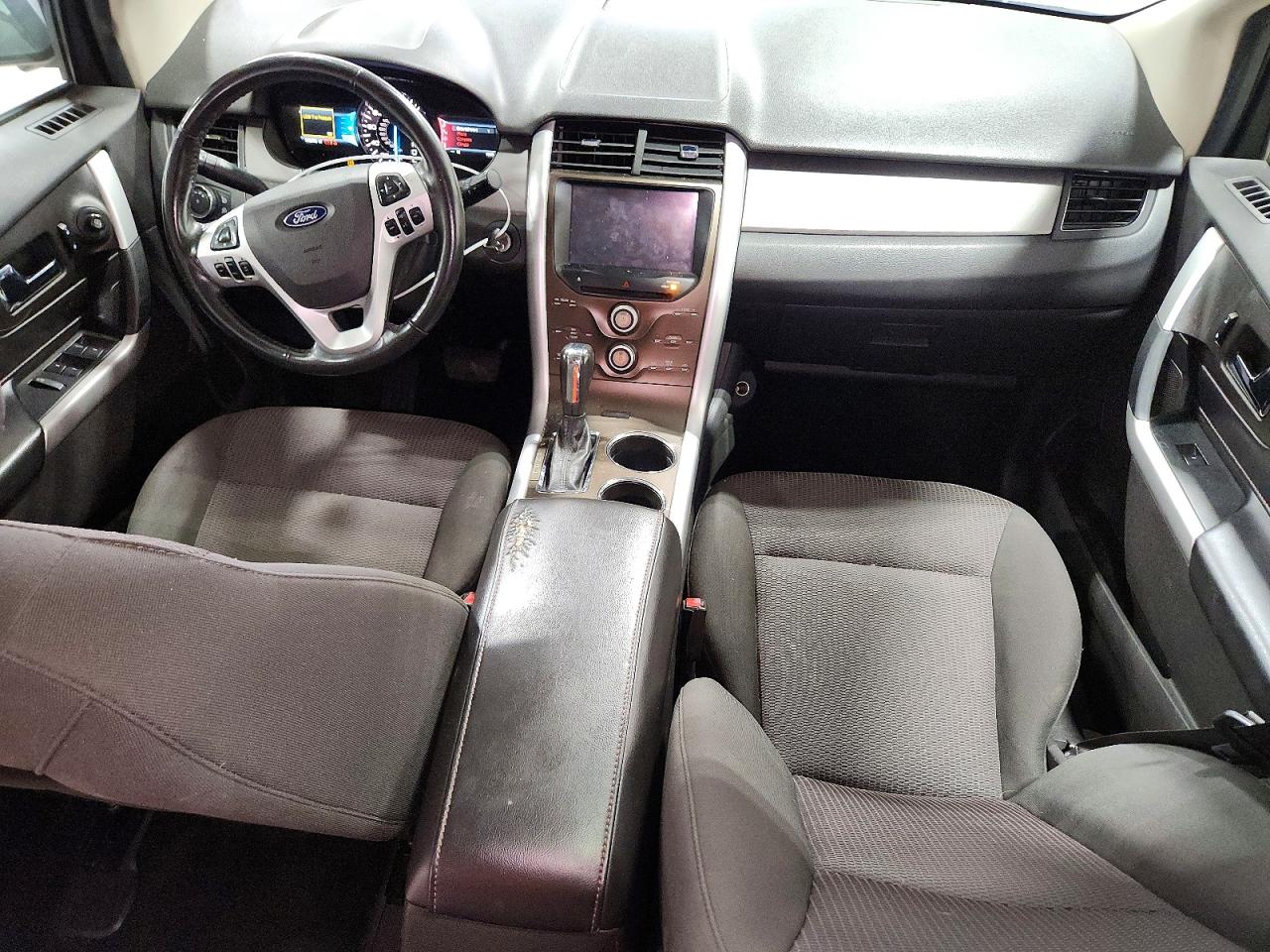 2012 Ford Edge Sel White vin: 2FMDK3J92CBA48625