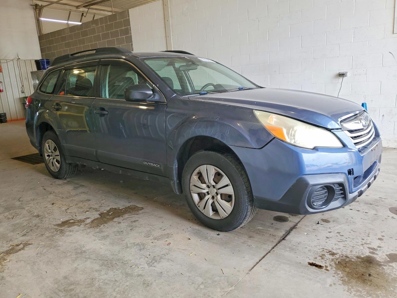 2013 Subaru Outback 2.5i Blue vin: 4S4BRBACXD3235718
