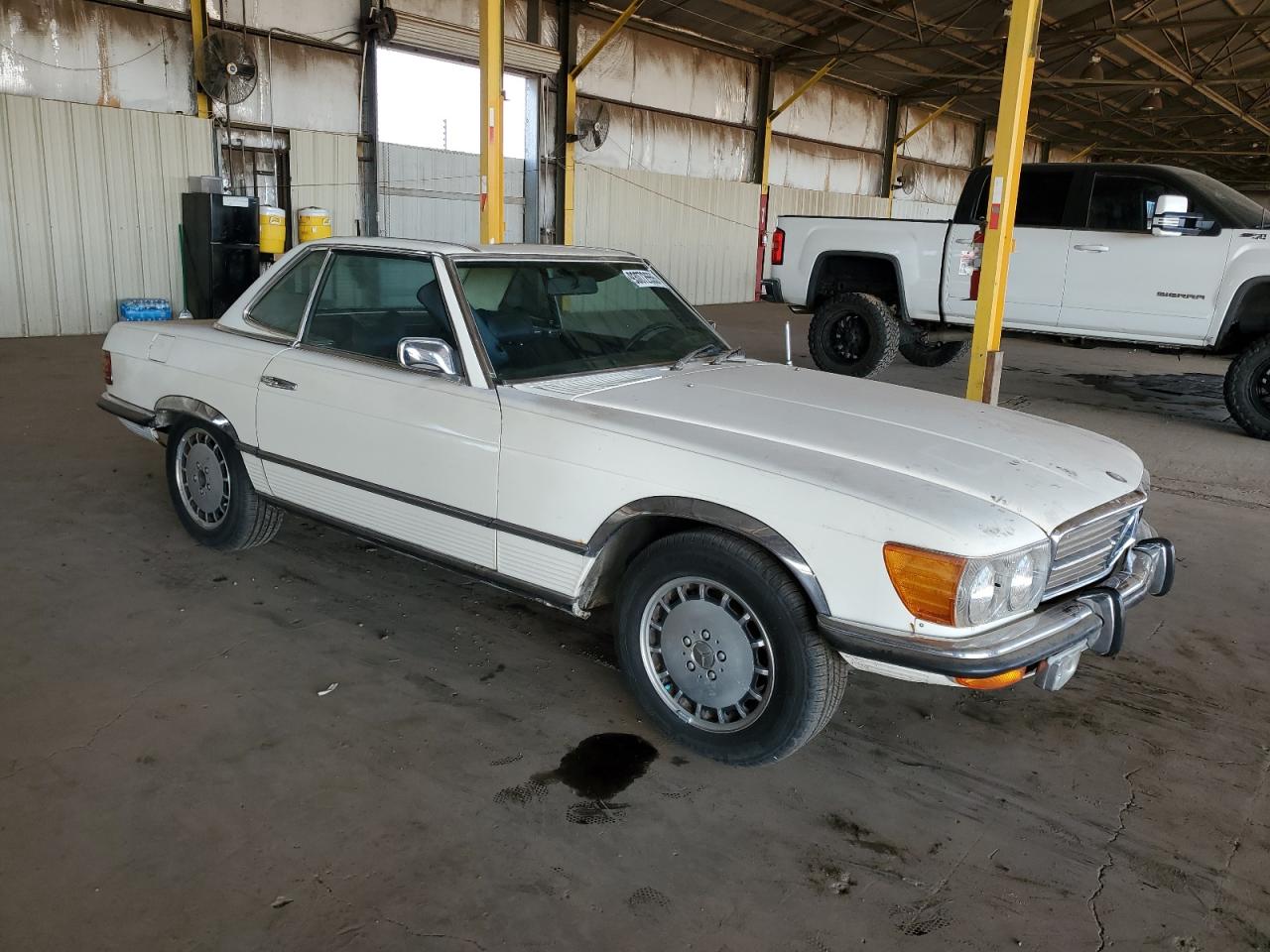 1972 Mercedes Benz 350sl White vin: 10704412000722